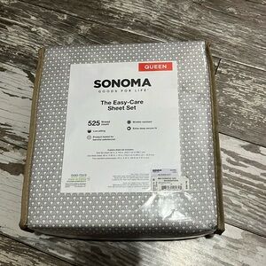 New in the package Sonoma queen sheets